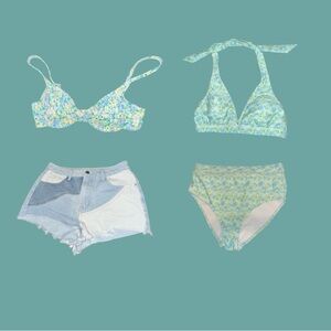 Floral Small Beach Set